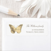 Schmetterlingslabel (Insitu)