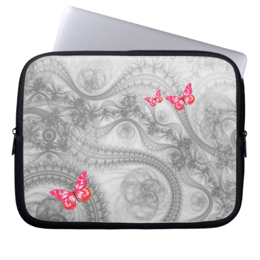 Schmetterlingslaptophülse Laptopschutzhülle (Vorderseite)