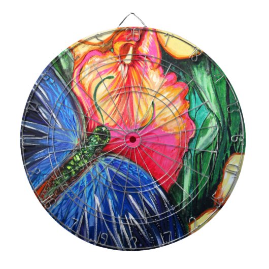 Schmetterlingsleben Dartscheibe (vorne)