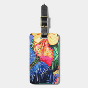 Schmetterlingsleben Gepäckanhänger