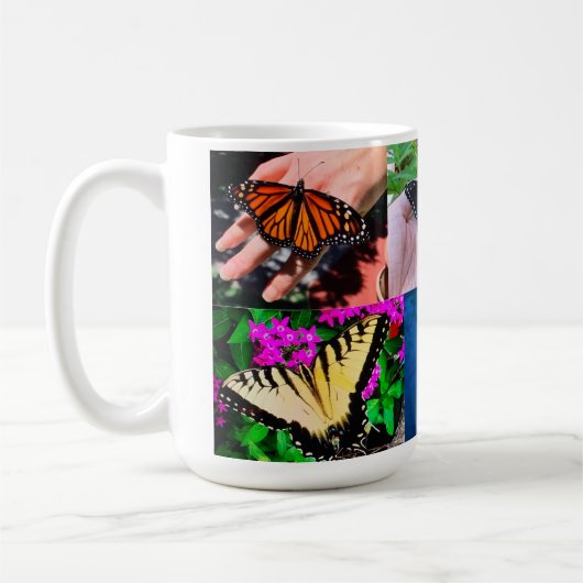 Schmetterlingsleben Kaffeetasse (Links)