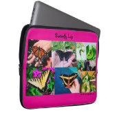 Schmetterlingsleben Laptopschutzhülle (Vorne Rechts)