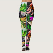 Schmetterlingsleben Leggings (Rückseite)