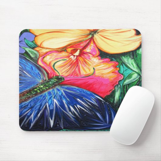 Schmetterlingsleben Mousepad (Mit Mouse)