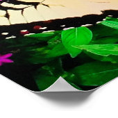 Schmetterlingsleben Poster (Ecke)