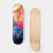 Schmetterlingsleben Skateboard (Vorderseite)