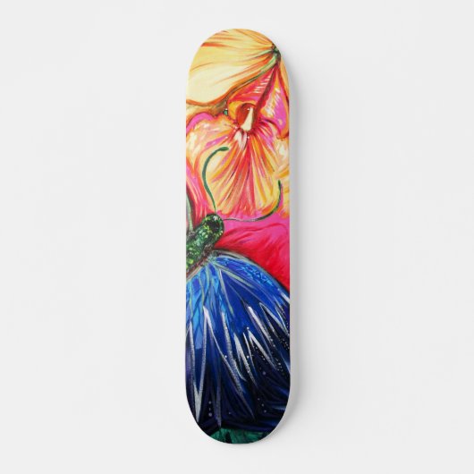 Schmetterlingsleben Skateboard (Vorne)