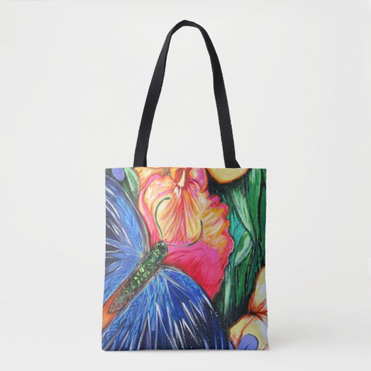 Schmetterlingsleben Tasche (Vorderseite)