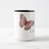 Schmetterlingsleben Ungewöhnliche Tasse (Mittel)