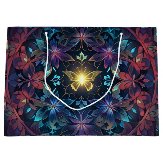 Schmetterlingsleuchte Große Geschenktüte (Vorderseite)