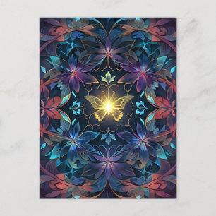 Schmetterlingsleuchte Postkarte