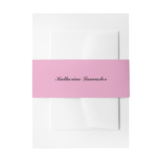 Schmetterlingsliebe | Einheitliches Magenta 4 Pers Einladungsbanderole