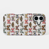 Schmetterlingsliebe iPhone 16 Hülle (Rückseite (Horizontal))