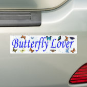 Schmetterlingsliebhaber Autoaufkleber (Auf Auto)
