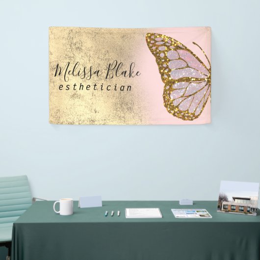 Schmetterlingslogo Banner (Messeveranstaltung)