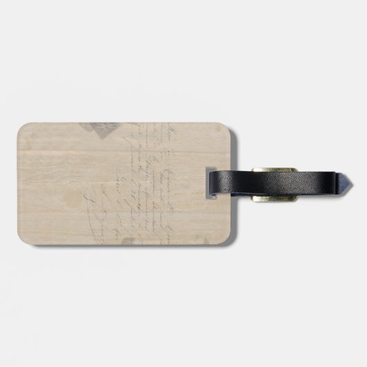 Schmetterlingsluftschiff 2 gepäckanhänger (Rückseite horizontal)