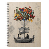 Schmetterlingsluftschiff 2 notizblock (Vorderseite)