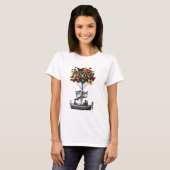Schmetterlingsluftschiff 2 T-Shirt (Vorne ganz)
