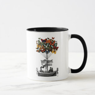Schmetterlingsluftschiff 2 tasse