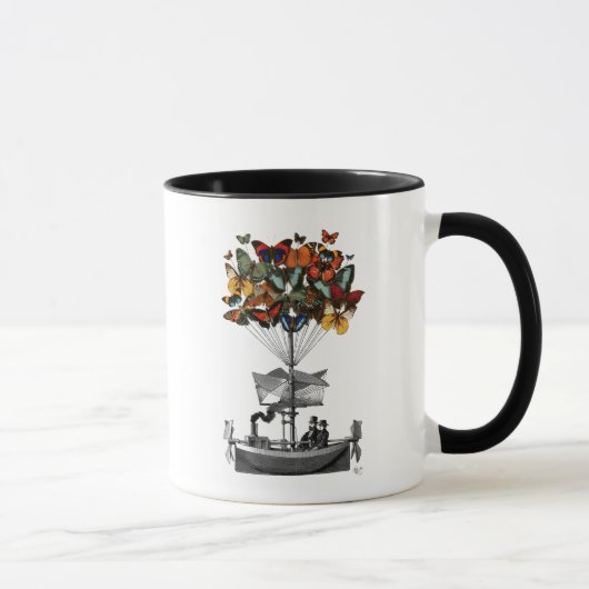 Schmetterlingsluftschiff 2 tasse (Rechts)