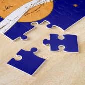 Schmetterlingsmädchen im Weltraum Puzzle (Seite)