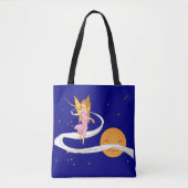 Schmetterlingsmädchen im Weltraum Tasche (Vorderseite)
