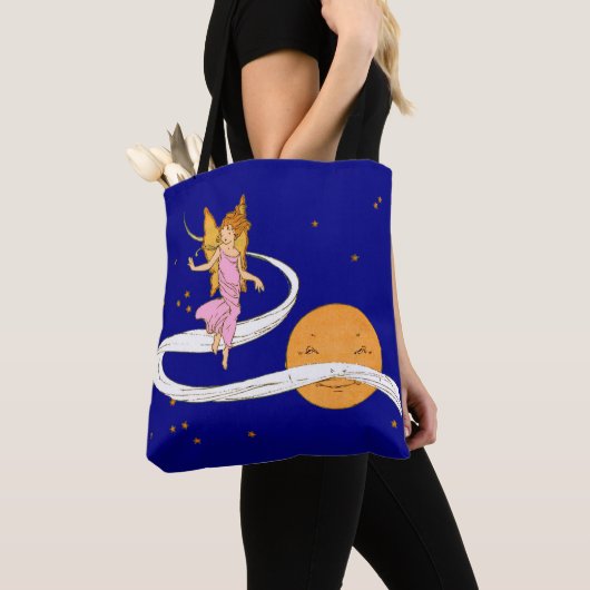 Schmetterlingsmädchen im Weltraum Tasche (Von Nahem)