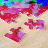 Schmetterlingsmädchen Kunst Puzzle (Seite)
