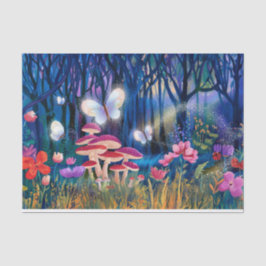 Schmetterlingsmagie, Ätherisches Wald, Seidenpapier