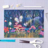 Schmetterlingsmagie, Ätherisches Wald, Seidenpapier (Handwerk)