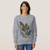 Schmetterlingsmagie: Tragen Sie Ihre Sinne der Ver Sweatshirt (Vorne ganz)