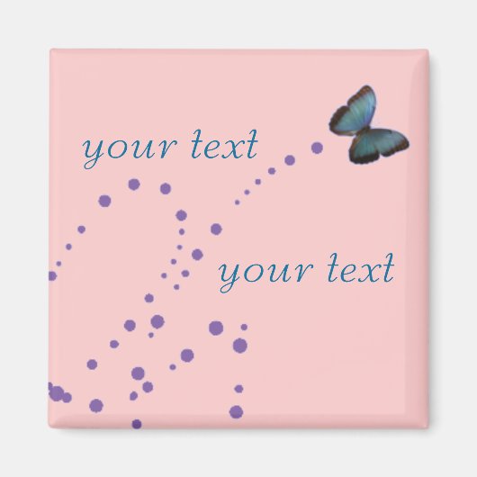 Schmetterlingsmagnet Magnet (Vorne)