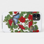 Schmetterlingsmalerei Case-Mate iPhone Hülle (Rückseite (Horizontal))