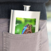 Schmetterlingsmalerei Flachmann (Beispiel)