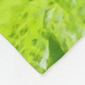 Schmetterlingsmalerei Fleecedecke (Ecke)