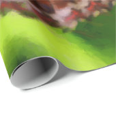 Schmetterlingsmalerei Geschenkpapier (Rolleneckpunkt)