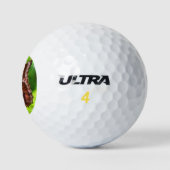 Schmetterlingsmalerei Golfball (Logo)