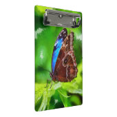 Schmetterlingsmalerei Mini Klemmbrett (Schrägansicht)