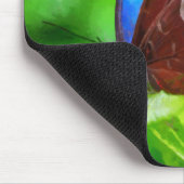 Schmetterlingsmalerei Mousepad (Ecke)