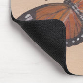 Schmetterlingsmalerei Mousepad (Ecke)