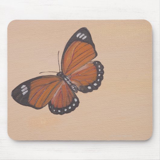 Schmetterlingsmalerei Mousepad (Vorne)