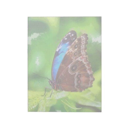 Schmetterlingsmalerei Notizblock (Rotiert)