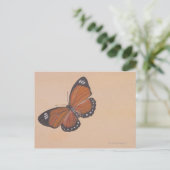 Schmetterlingsmalerei Postkarte (Stehend Vorderseite)