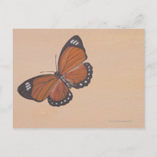 Schmetterlingsmalerei Postkarte