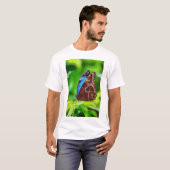 Schmetterlingsmalerei T-Shirt (Vorne ganz)