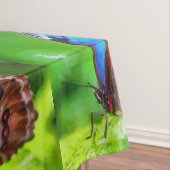 Schmetterlingsmalerei Tischdecke (Beispiel)