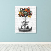 Schmetterlingsmarine Leinwanddruck (Insitu (Holzboden))