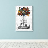 Schmetterlingsmarine Leinwanddruck (Insitu (Holzboden))