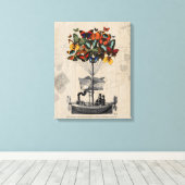 Schmetterlingsmarine Leinwanddruck (Insitu (Holzboden))