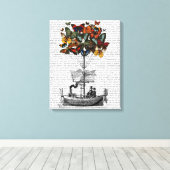 Schmetterlingsmarine Leinwanddruck (Insitu (Holzboden))